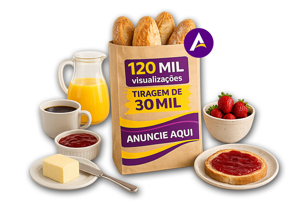 Porque anunciar no saco de pão?
